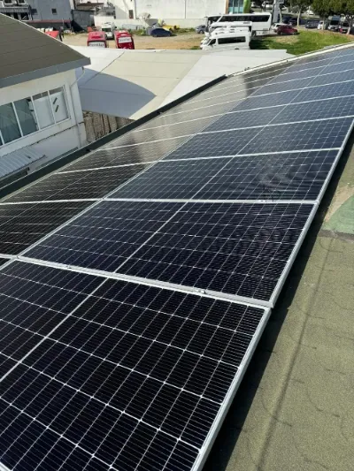Ticari çatı panel uygulaması