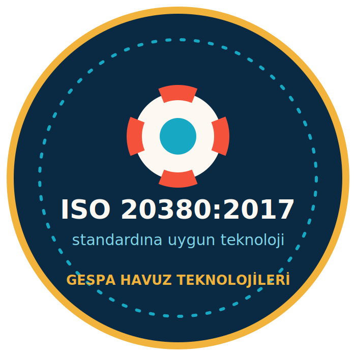 ISO 20380:2017 standardına uygun teknoloji rozeti