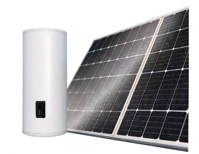 PV güneş su ısıtıcı tank ve panel
