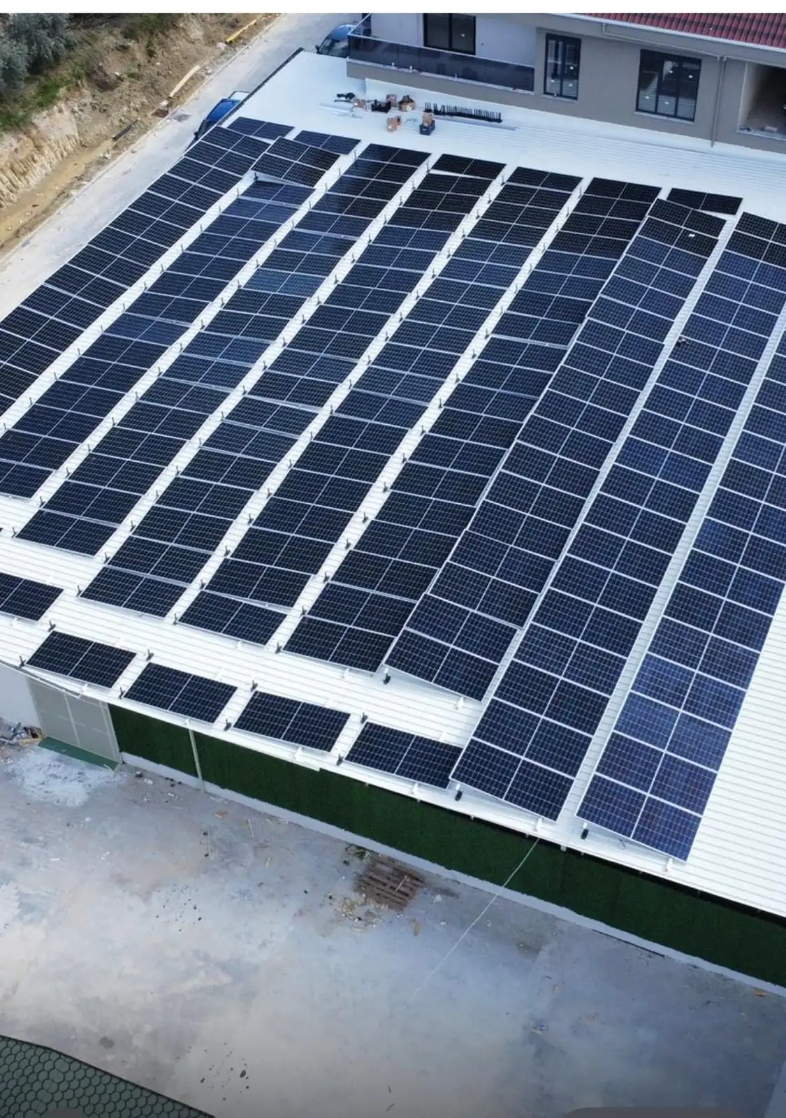 Alanya Büyük Tesis — GESPA Enerji GES projesi