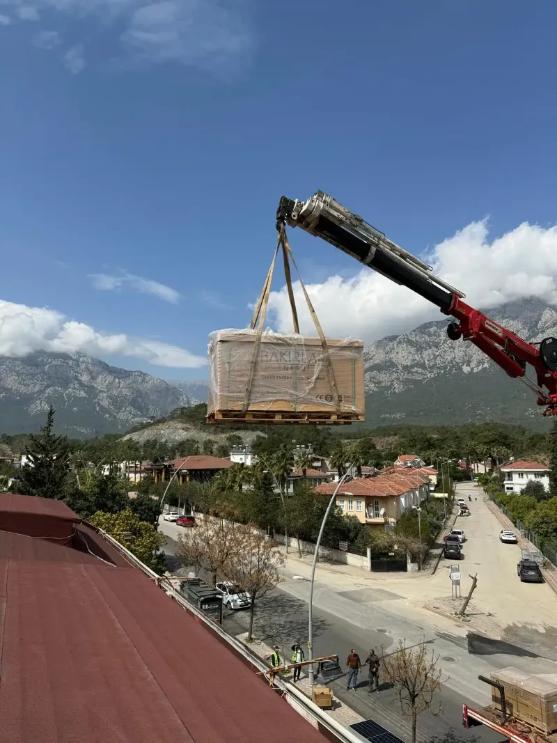 Serik / Kemer Kurulum — GESPA Enerji GES projesi